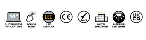 hotel safe description