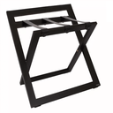 COMPACT Дървена сгъваема поставка за багаж с текстилни ленти