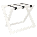 COMPACT Дървена сгъваема поставка за багаж с текстилни ленти