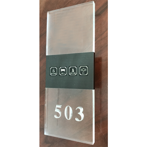 CRYSTABEL Безжичен LED дисплей с 5 типа индикация и звънец