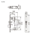 EVA series Hotel locks