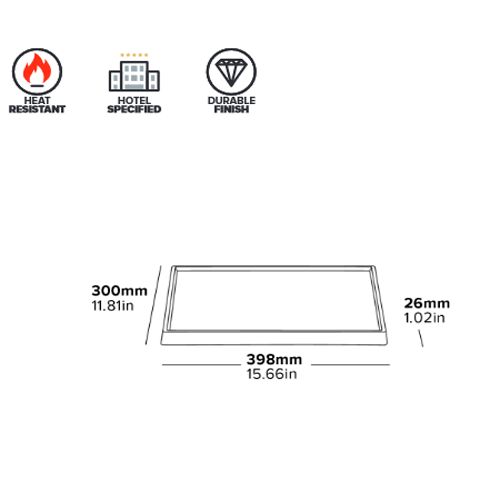 CANTERBURY CLASSIC Поднос за електрическа кана
