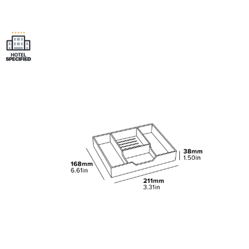 ASCOT поставка за сашета чай, кафе и захар