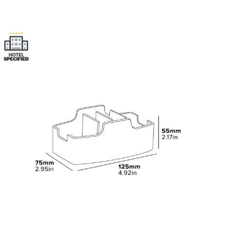 ASCOT поставка за сашета чай, кафе и захар