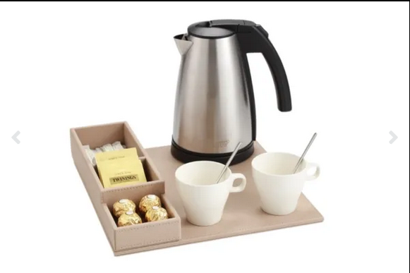 SNAP Луксозен WELCOME Поднос за електрическа кана  и кафе машина