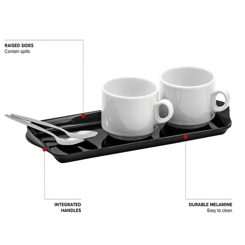 Ascot Mug Tray , black